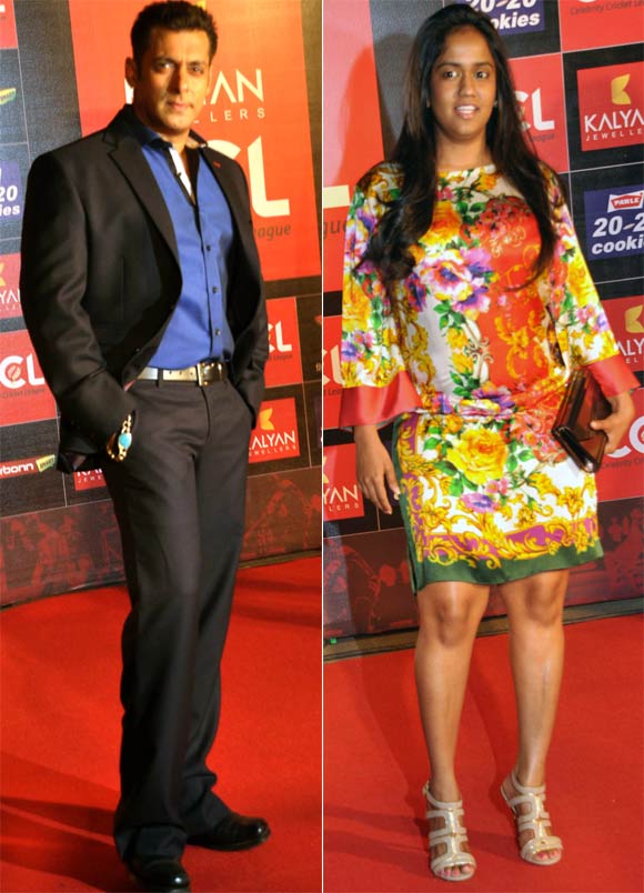 Salman Khan and other stars at launch of CCL
