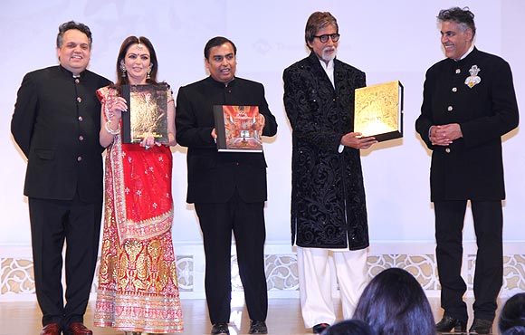 Bollywood at Ambani bash