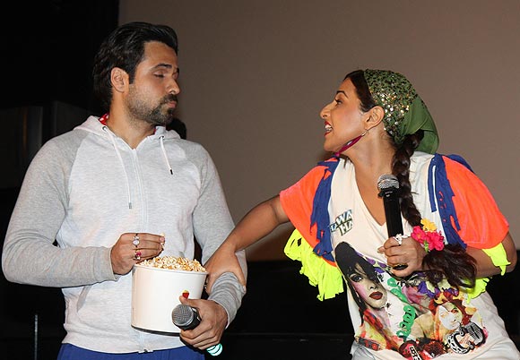 Emraan Hashmi & Vidya Balan at song launch 