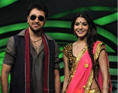 Cast of Matru Ki Bijlee Ka Mandola on sets of Nach Baliye 5