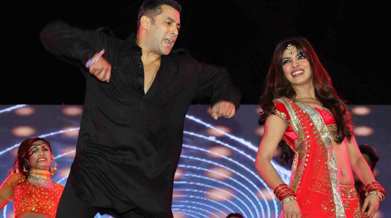 Salman Khan & Priyanka Chopra in Dubai