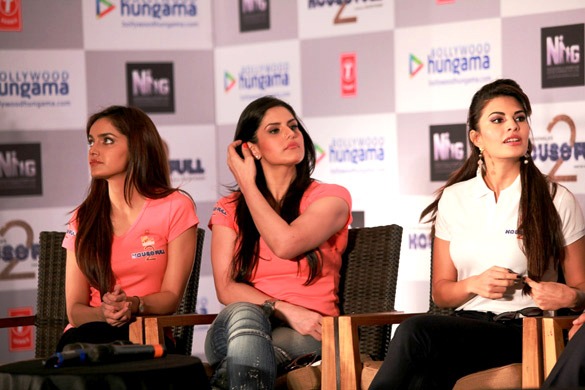 Housefull 2 team on the Launch of Bollywood Game