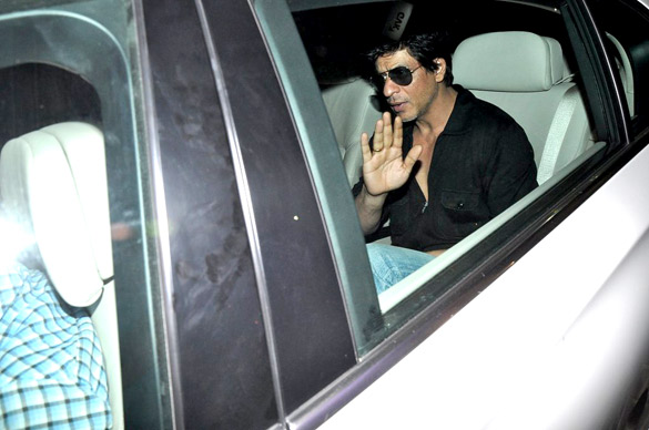 SRK celebrates after victory