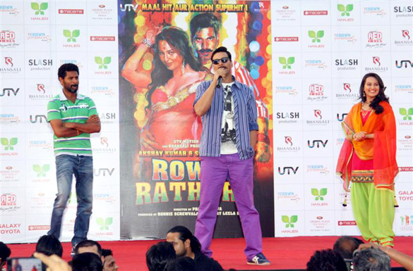 Rowdy Rathore promotion