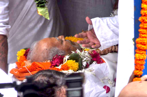Last rites of Dara Singh