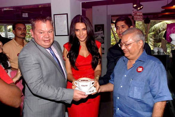 Neha Dhupia launches 100th Costa store 