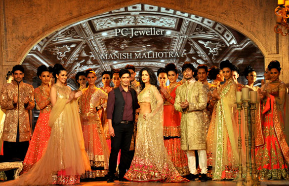 Katrina Kaif at Manish Malhotra Fashion show