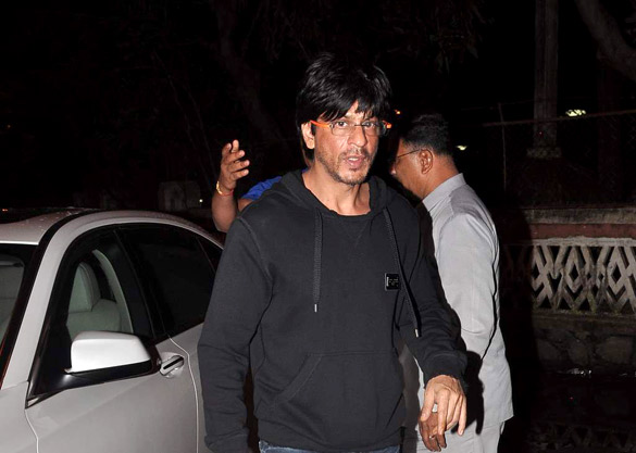 Shah Rukh clicked at Shankar Mahadevan studio