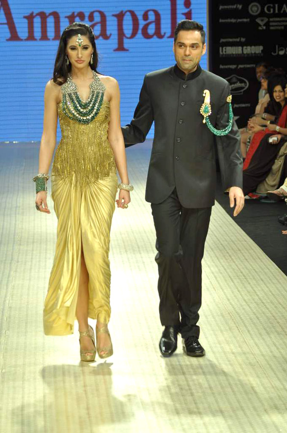 Abhay & Nargis Fakhiri on Day 1 at IIJW 