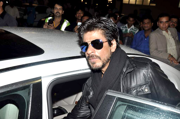 Shahrukh Khan spotted at airport after returning from London