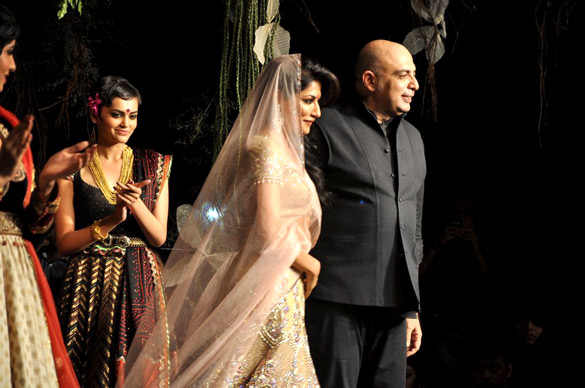 Chitrangada at Indian Bridal Week in Tarun Tahiliani Creation