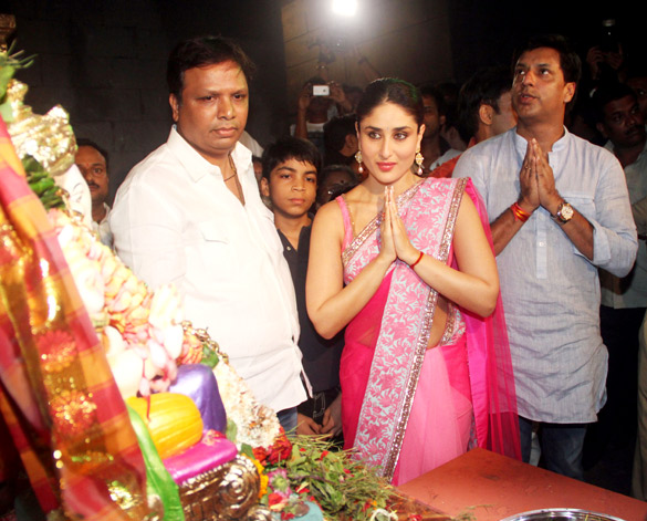 Kareena Kapoor at Ganpati festival