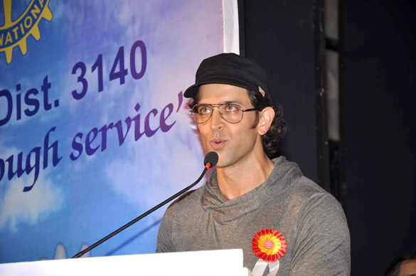 Hrithik Roshan at a NGO event