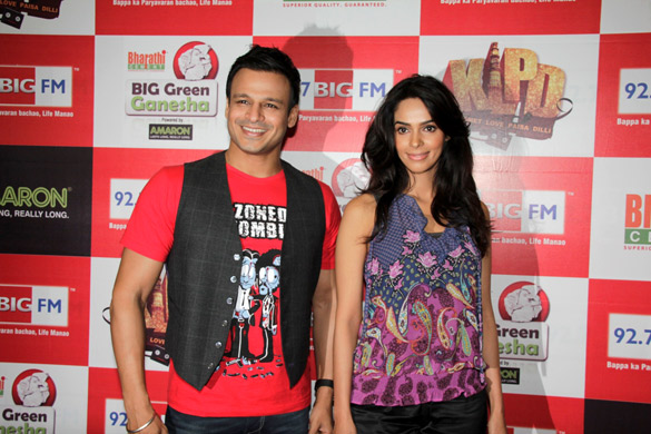 Vivek Oberoi and Mallika Sherawat promotes KLPD