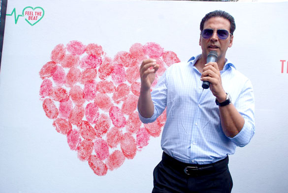Akshay Kumar at an My Heart Day event