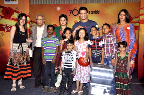 Vivek Oberoi Neetu Chandra & Tanushree Dutta at Rose Day Celebration By CAAP