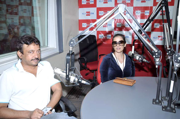 RGV & Manisha Koirala at FM Station to promote Bhoot Returns