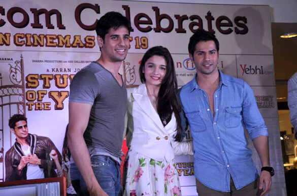 Merchandise launch of Student Of The Year