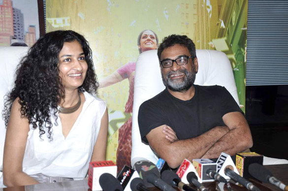 R Balki & Gauri Shinde interact with press for ENGLISH VINGLISH