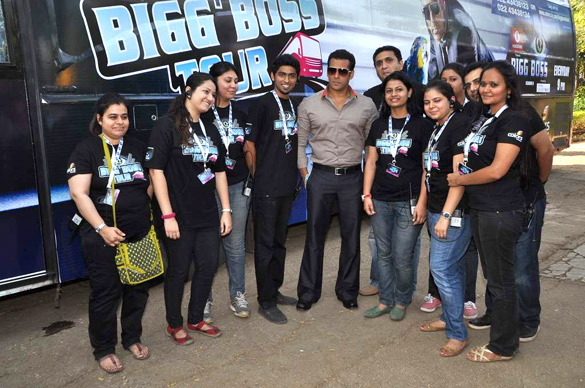 Salman Khan flags off Bigg Boss tour