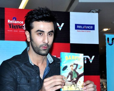Ranbir at DVD Launch of BARFI!