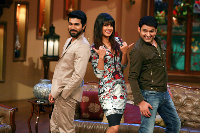 Priyanka Chopra promotes ZANJEER at Comedy Nights