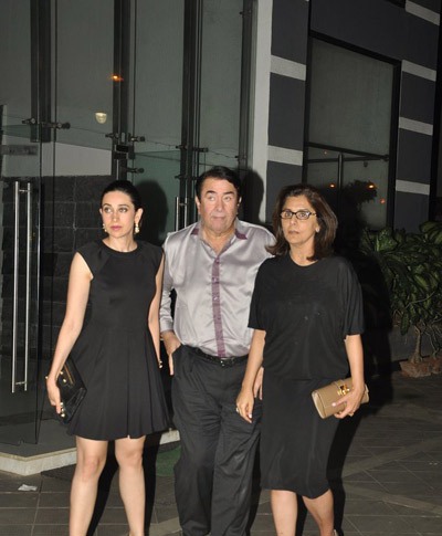The Kapoor Khandaan came together at the Birthday bash of Sanjay Kapoor's mom
