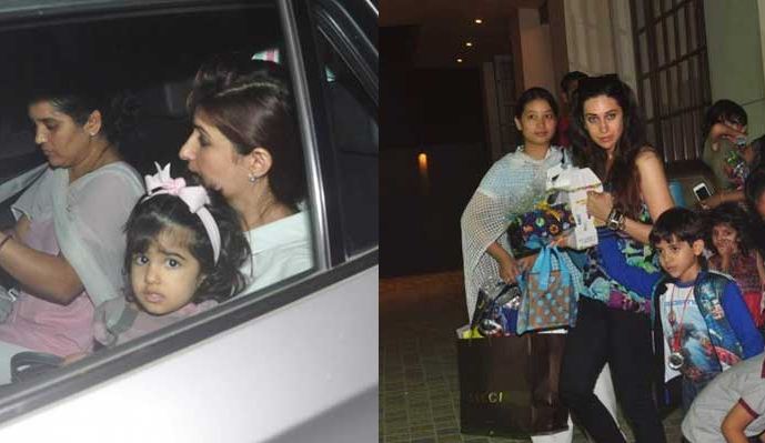 Twinkle Khanna, Karisma Kapoor and others attend Anu Dewan's son's birthday bash
