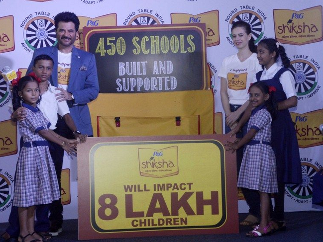 Anil Kapoor and Kalki Koechlin attend P&G Shiksha event