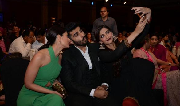 Kareena, Arjun and Sonam attend Yuva Awards