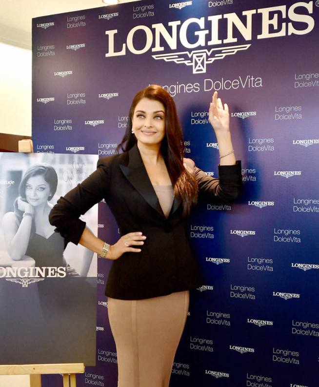 Aishwarya Rai Bachchan at the launch of a watch