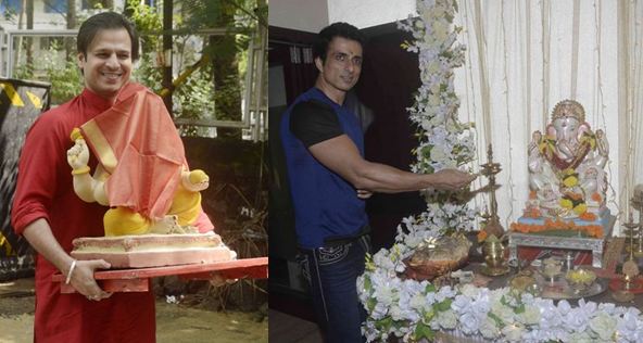 Vivek Oberoi, Sonu Sood and others celebrate Ganesh Chaturthi