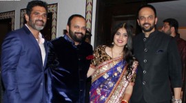 Bollywood attends wedding of sister of Rohit Shetty