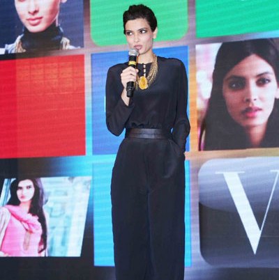 Diana Penty launches the first Micromax phone with Microsoft Windows Phone Operating System
