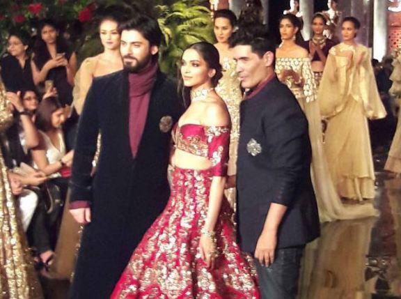Deepika Padukone and Fawad Khan Close Manish Malhotra's show at Couture Week