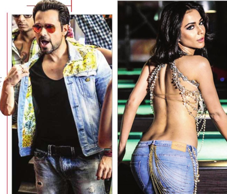 Emraan Hashmi and Humaima Malick in the song Flip Your Collar Back from Raja Natwarlal