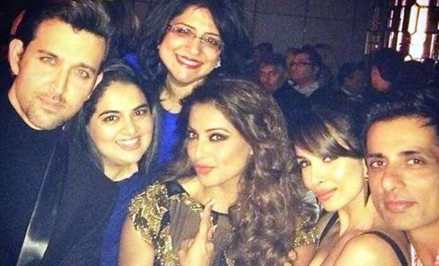 Hrithik, Bipasha, Malaika and Sonu party together