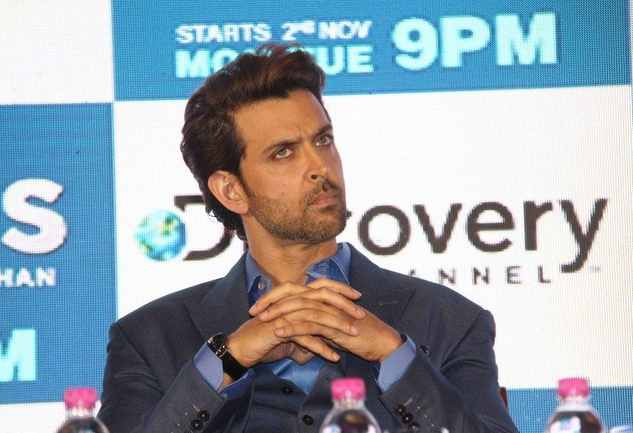 Hrithik Roshan at the launch of a show
