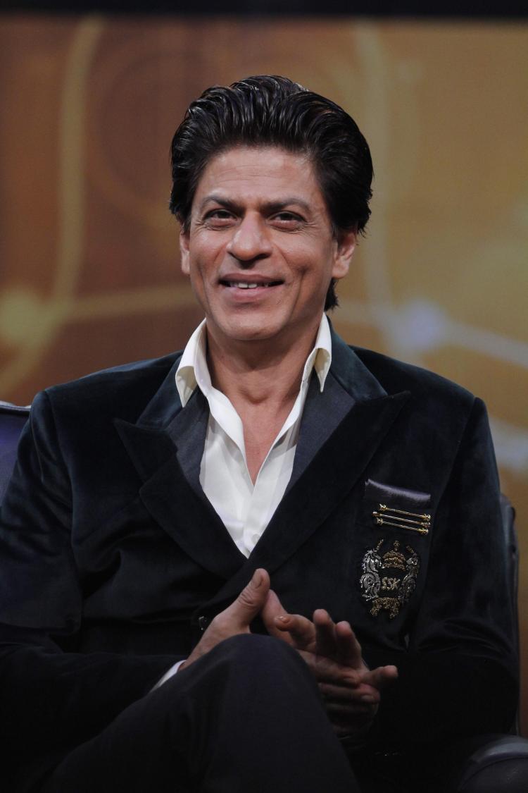 Shahrukh Khan at the press conference of 'India Poochega Sabse Shaana Kaun?'