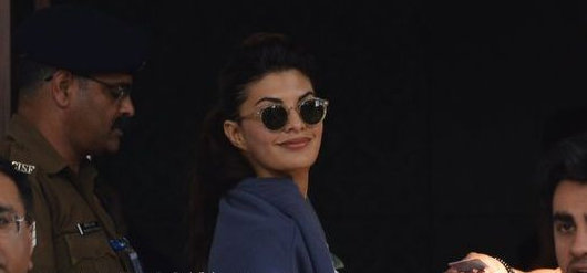 Jacqueline Fernandez spotted at the airport