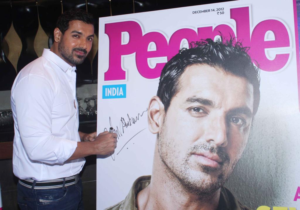 John Abraham Launches latest issue of PEOPLE Magazine