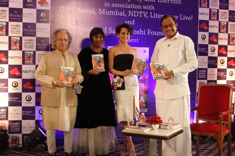 Kangana Ranaut at the Barkha Dutt's book launch