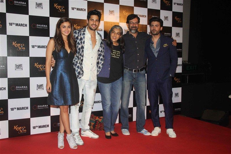 Sidharth Malhotra, Alia Bhatt, Fawad Khan and others at 'Kapoor & Sons' trailer launch