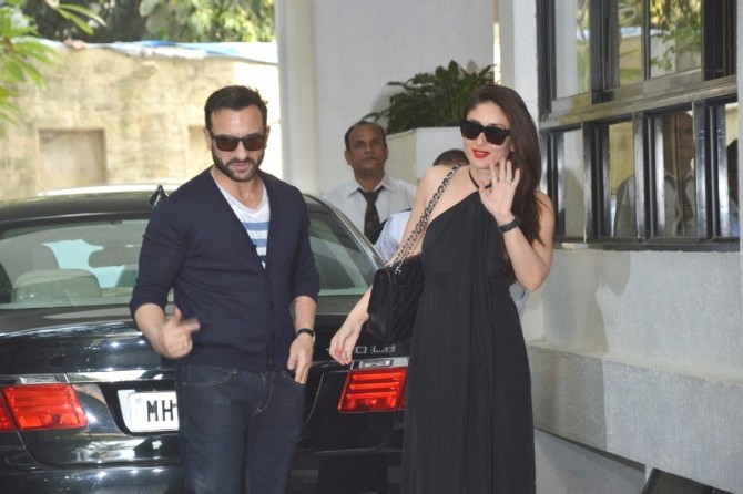 Kareena Kapoor, Saif Ali Khan and others at the Kapoors luncheon