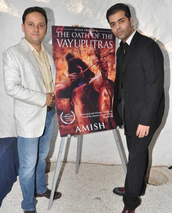 Karan Johar launches new book of Amish Tripathi