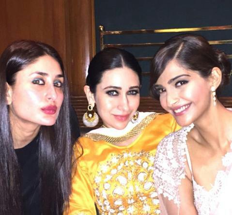 Kareena, Karisma and Sonam bond in Delhi