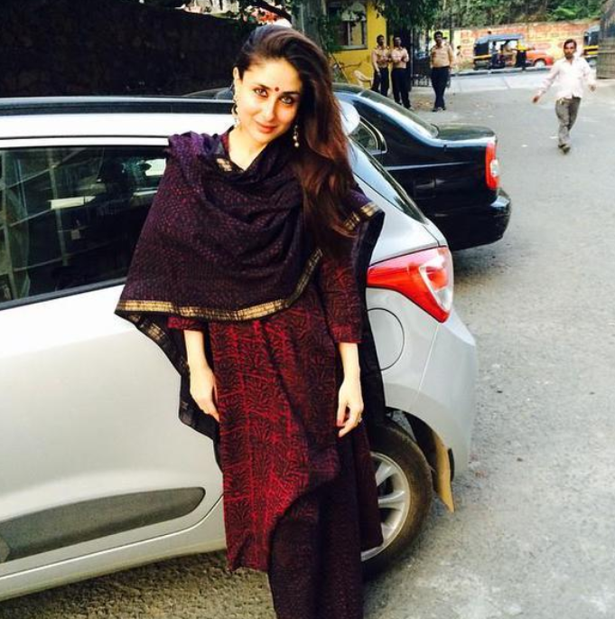 Kareena Kapoor Khan attends the Mehendi function of Soha Ali Khan