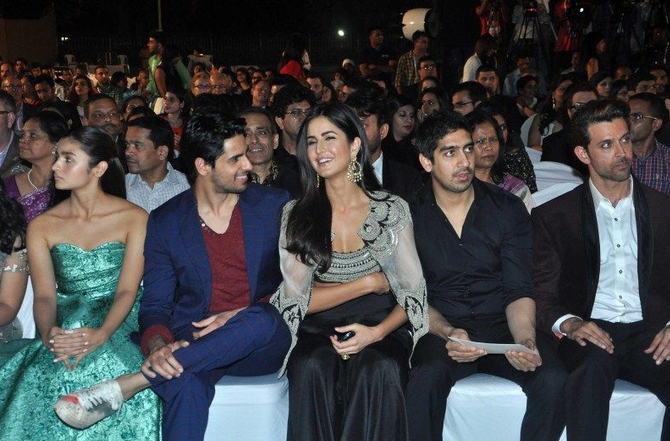 Alia, Sidharth, Katrina, Hrithik and others at the Jio MAMI Mumbai Film Fest opening ceremony