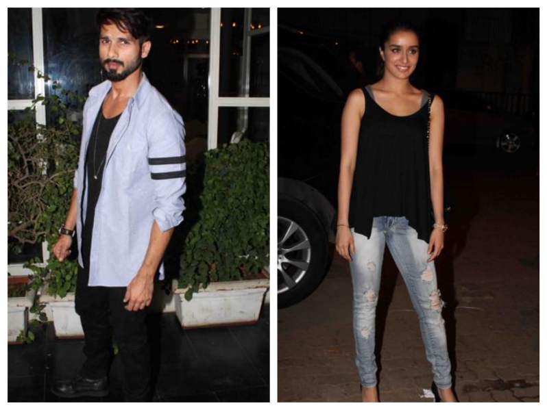 Shahid Kapoor, Shraddha Kapoor and others attend Mukesh Chhabra's birthday bash