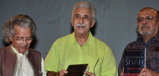 Naseeruddin Shah at the launch of his memoir